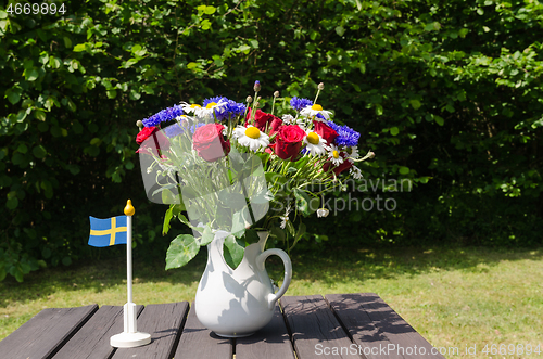 Image of Summer flowers bouquet