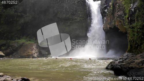 Image of Tegenungan Waterfall near Ubud in Bali, Indonesia