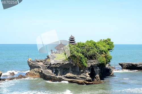 Image of Tanah Lot water temple in Bali