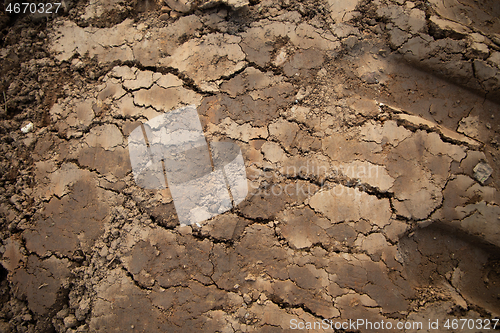 Image of brown ground texture