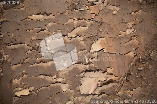 Image of brown ground texture