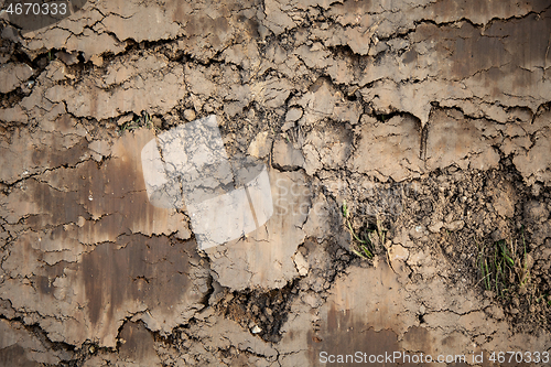 Image of brown ground texture