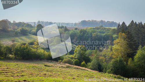 Image of beautiful autumn landscape