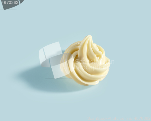 Image of melted white chocolate