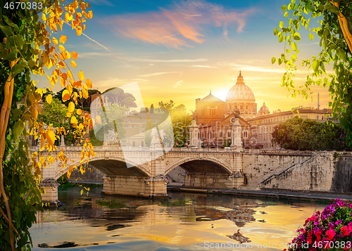 Image of River Tiber in Rome