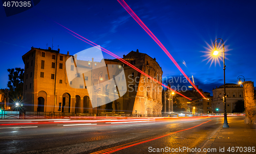 Image of Colosseum twilight, Rome