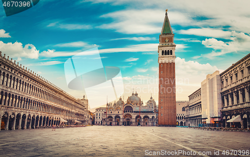 Image of San Marco in Venice at sunrise