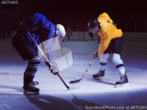 Image of ice hockey sport players