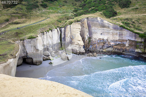 Image of Tunnel Beach New Zealand