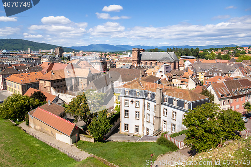 Image of aerial view to Belfort France