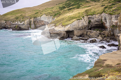 Image of Tunnel Beach New Zealand