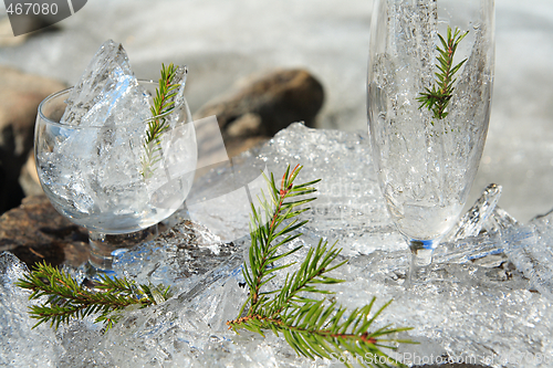 Image of Glasses with ice