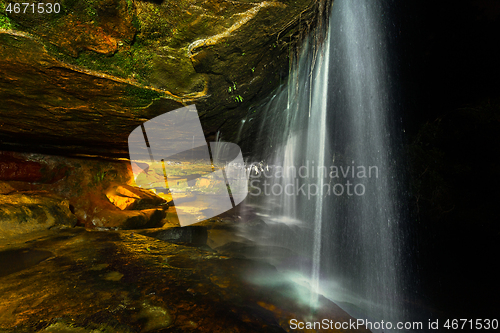 Image of Cave waterfalls