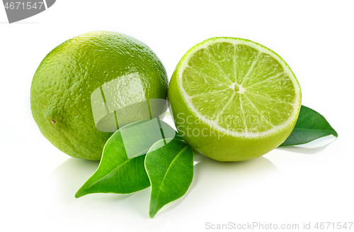 Image of fresh ripe lime