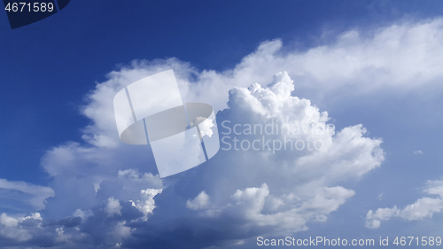 Image of cloud formation