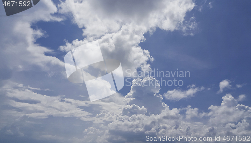 Image of cloud formation