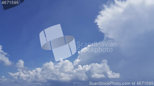 Image of cloud formation