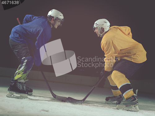 Image of ice hockey sport players