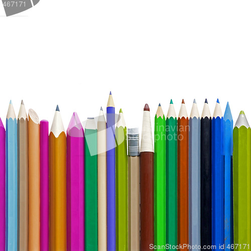 Image of Pencils isolated