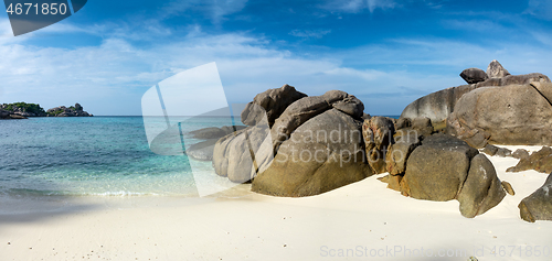 Image of Beach between rocks on Similan islands