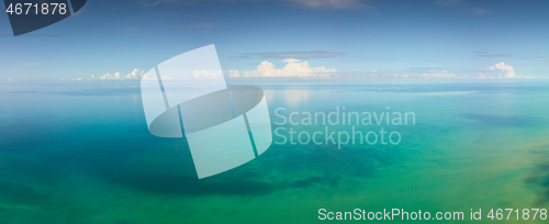 Image of Aerial panorama landscape of tropical sea