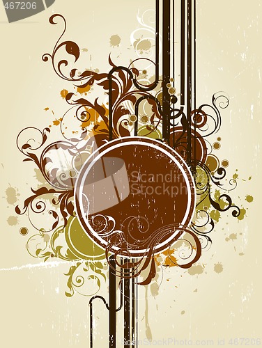 Image of floral frame