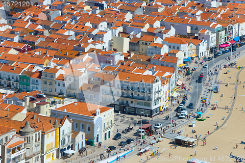 Image of Birds-eye view of Portugal town