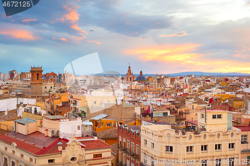 Image of Overlooking of Valencia, Spain