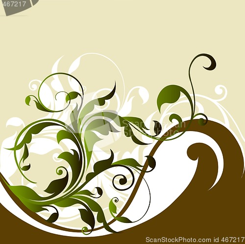 Image of floral background