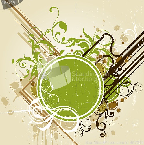 Image of floral frame