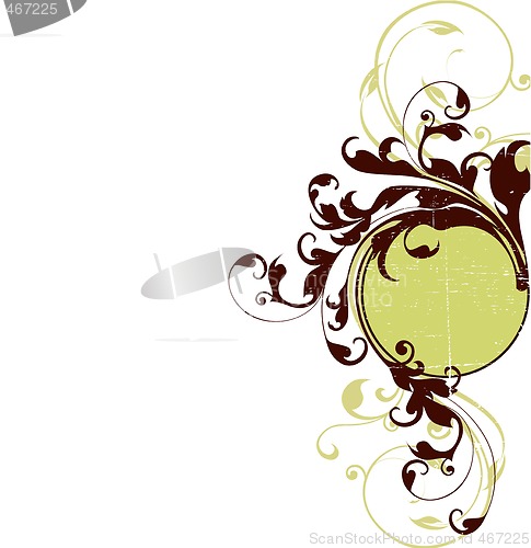 Image of floral background