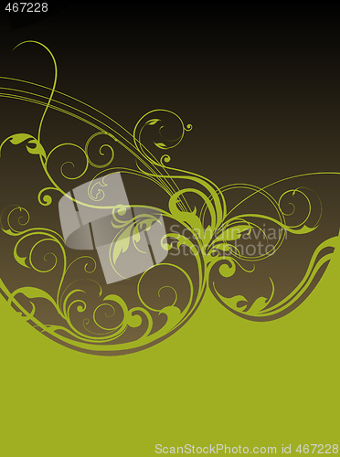 Image of floral background