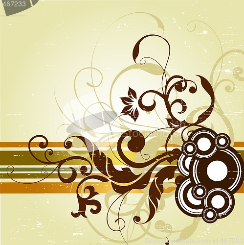 Image of floral background