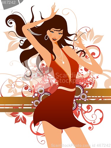 Image of fashion girl