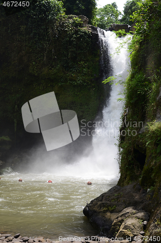 Image of View of Tegenungan Waterfall near Ubud in Bali