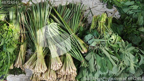 Image of Various of vegetable sold in local market