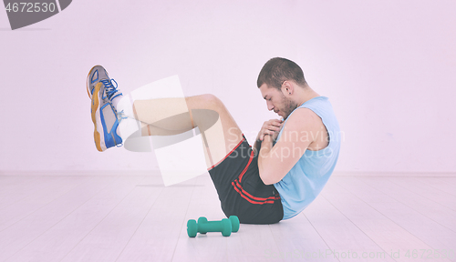 Image of man fitness workout