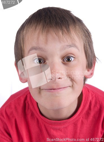 Image of close up of a boy