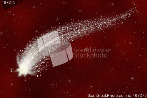 Image of shooting star