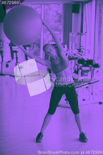 Image of pilates woman