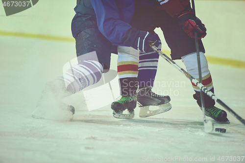 Image of ice hockey sport players