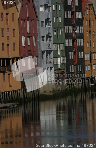Image of Old houses in Trondheim
