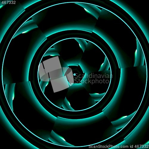 Image of Abstract 3d background