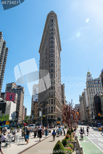 Image of Flatiron Building and Broadway