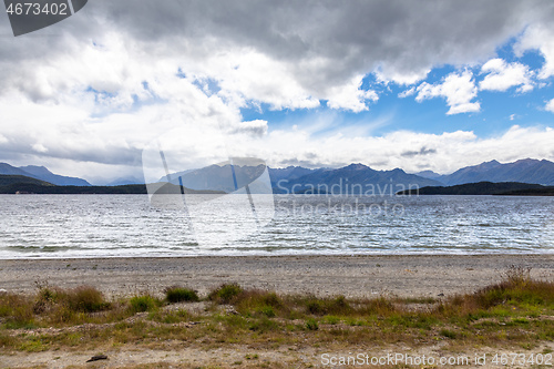 Image of scenery at Lake Te Anau, New Zealand