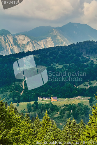 Image of Carpathian Mountains in Romania
