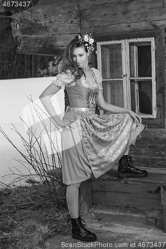 Image of a dirndl for the young lady