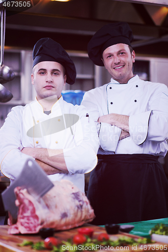 Image of Portrait of two chefs