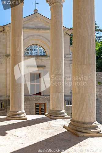 Image of Church Columns San Marino