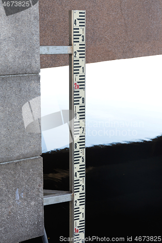 Image of Staff Gauge Water